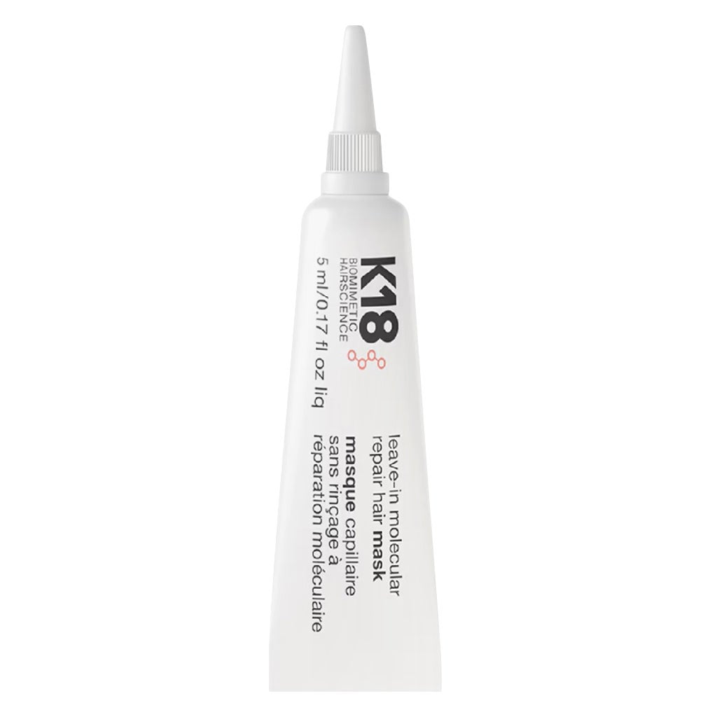 K18 Leave-In Molecular Hair Mask, Repairs Dry or Damaged Hair, Reverse Hair Damage from Bleach, Color, Chemical Services & Heat