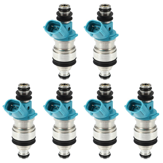 New 6Pcs Denso Fuel Injectors 23250-20010 for 1994-2003 Lexus Toyota 3.0L V6