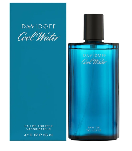Davidoff Cool Water Eau de Toilette for Men – 4.2 oz / 125 ml