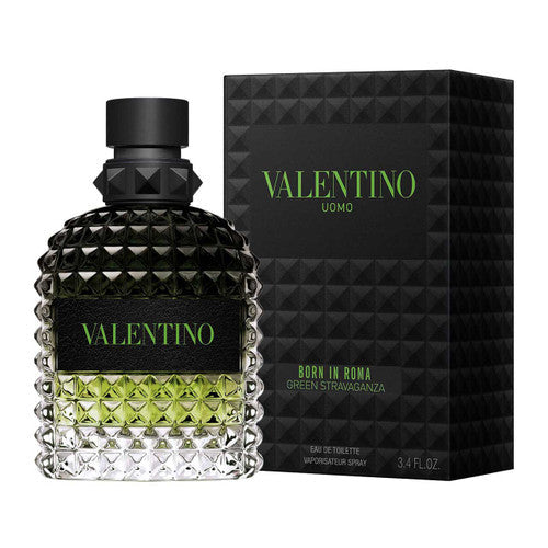 Valentino Uomo Born In Roma Green Stravaganza – 3.4 oz Eau de Toilette