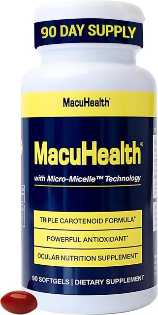 Triple Carotenoid Formula - Eye Vitamins for Adults - 90 Softgels