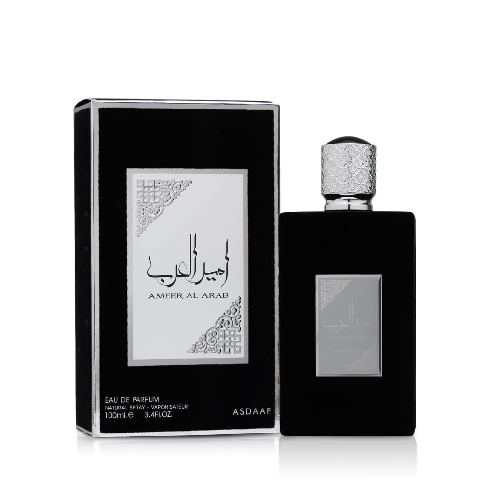 Lattafa Asdaaf Ameer Al Arab Eau de Parfum Spray for Unisex – 3.40 oz / 100 ml