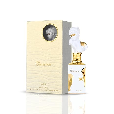 Lattafa Her Confession for Women Eau de Parfum Spray – 3.40 oz / 100 ml