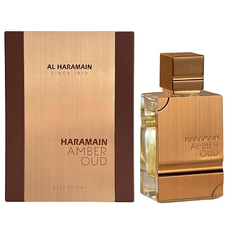 Al Haramain Amber Oud Gold Edition - Arabian Perfume for Women and Men Unisex - Lona Lasting – 2 oz / 60 ml