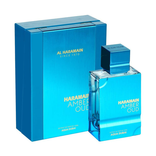 Al Haramain Amber Oud - Aqua Dubai - Oud Cologne for Men - Amber Perfume for Men -Long Lasting – 2 oz / 60 ml