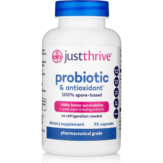 Just Thrive: Probiotic & Antioxidant 90 Veg Caps