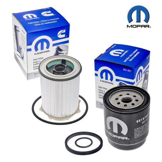 Mopar Fuel Filter 68157291AA Diesel Engine Replacement OEM Quality New - 2 PACK