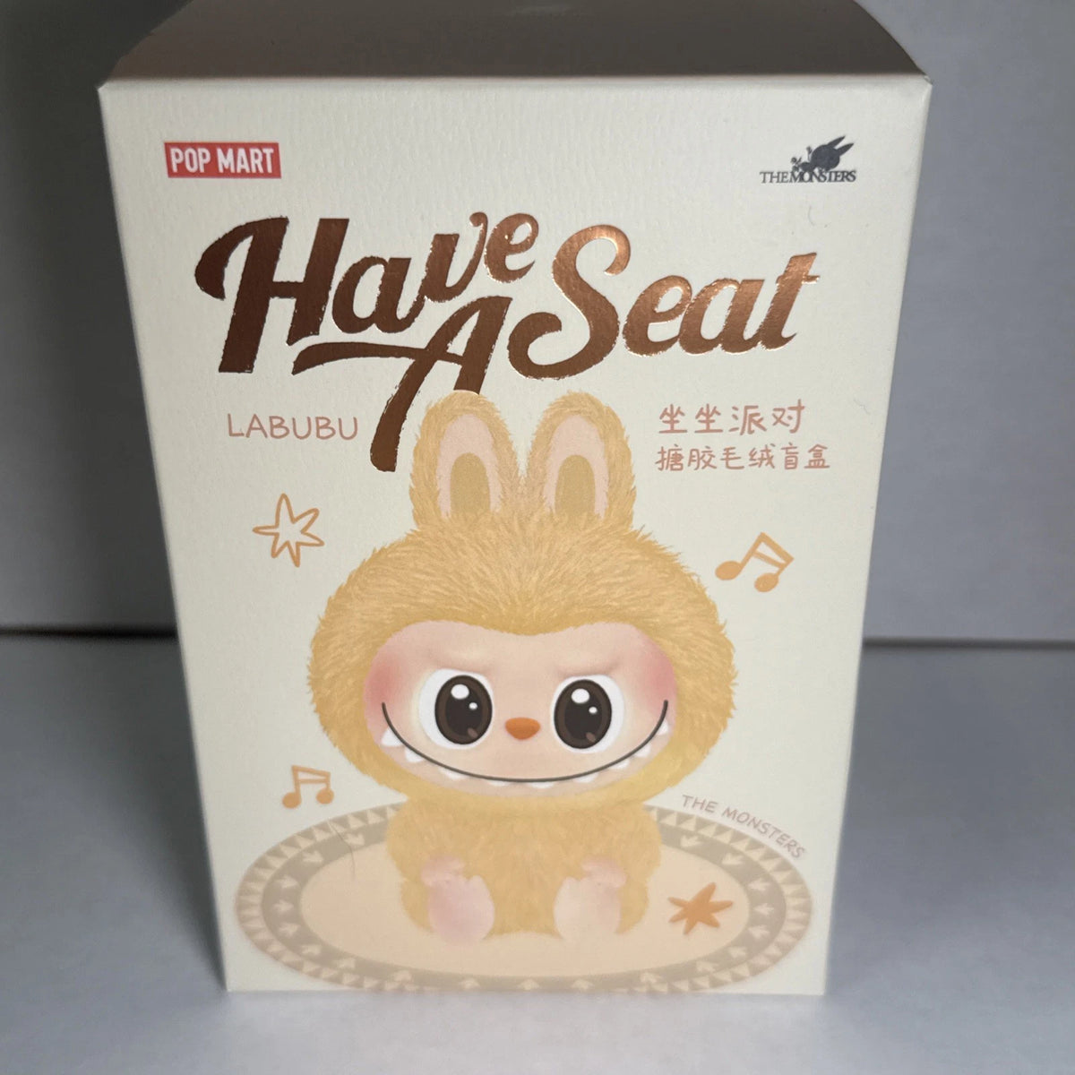 Labubu - THE MONSTERS - Have a Seat Vinyl Plush Blind Box