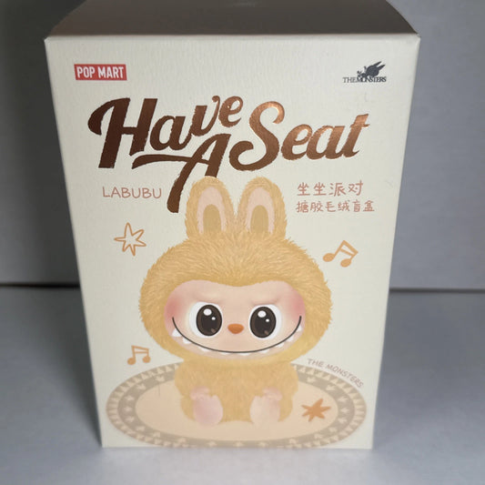 Labubu - THE MONSTERS - Have a Seat Vinyl Plush Blind Box