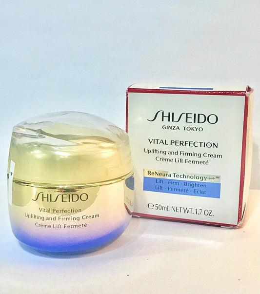 Shiseido Vital Perfection Uplifting Firming Face Cream 1.7 oz NEW