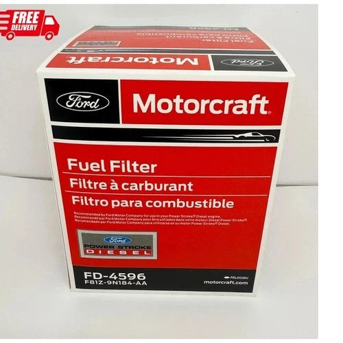 Motorcraft FD-4596 Fuel Filter for Diesel 7.3L PowerStroke Water Fuel Separator