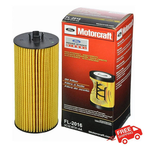 OEM Motorcraft Oil Filter FL-2016 PowerStroke NEW For Ford 6.0L & 6.4L Diesel