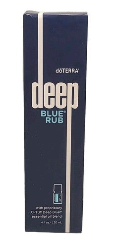(1) doTERRA deep BLUE RUB 4 fl oz / 120 mL NEW & SEALED