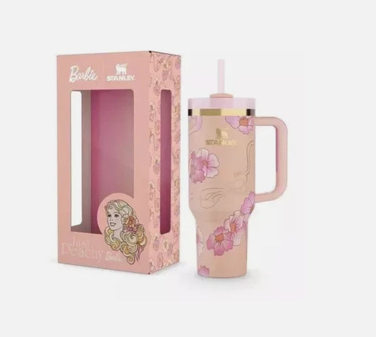 Barbie x Stanley Just Peachy 40 oz Peaches 'N Cream Tumbler
