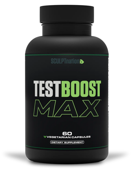 TEST BOOST Max Sculptnation 2.0 Testosterone Build Muscle Men Fat weight Loss 60 capsules