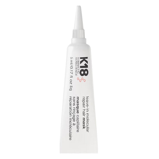 K18 Leave-In Molecular Hair Mask, Repairs Dry or Damaged Hair, Reverse Hair Damage from Bleach, Color, Chemical Services & Heat