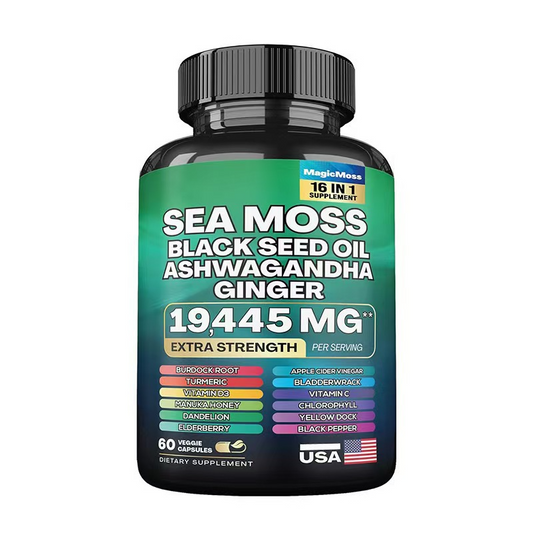 Sea Moss & Shilajit 60 Capsule of each