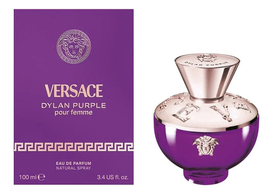 Versace Pour Femme Dylan Purple Eau de Parfum – 3.4 oz / 100 ml Women's Perfume New In Box