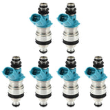 New 6Pcs Denso Fuel Injectors 23250-20010 for 1994-2003 Lexus Toyota 3.0L V6