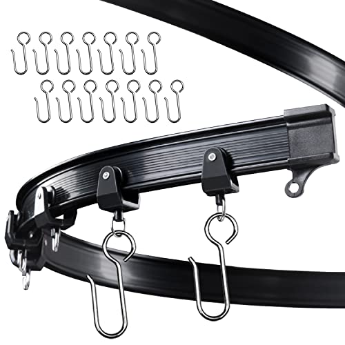 UrbanRed Flexible Bendable Ceiling Curtain Track, 9.8FT (3m)