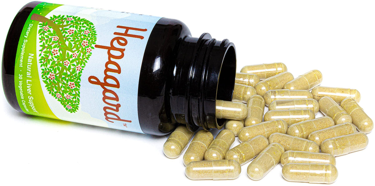 Hepagard Natural Liver Support Supplement with N-Acetyl Cysteine (NAC) 30 Capsule