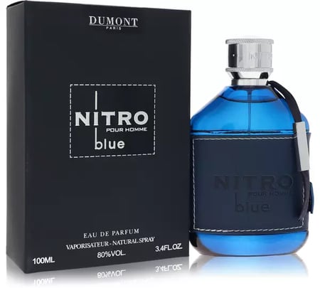 Dumont Nitro Blue Eau De Parfum – 3.4 oz / 100 ml