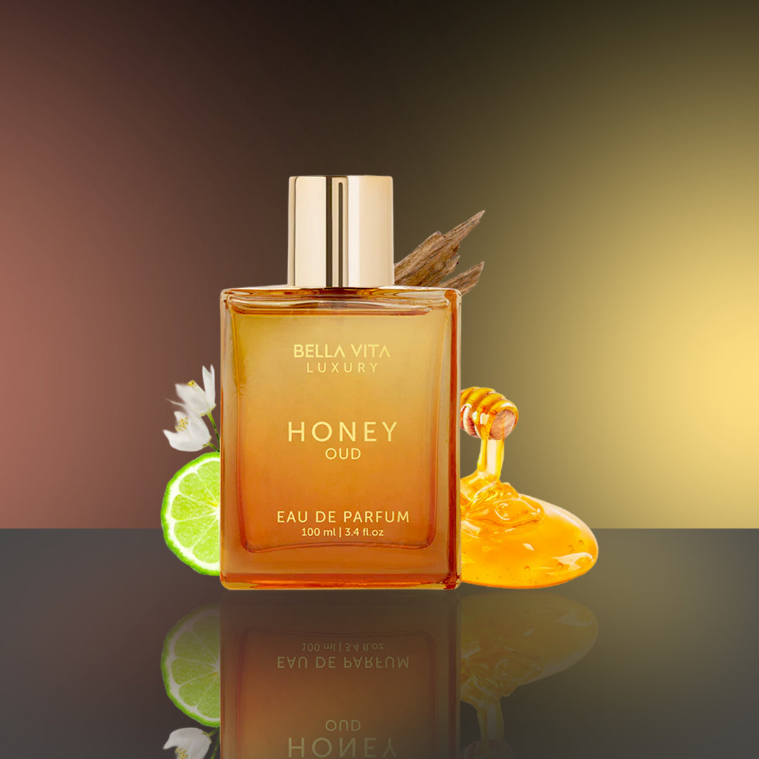 BellaVita Luxury Honey Oud Eau de Parfum Unisex Fragrance – 3.40 oz / 100 ml