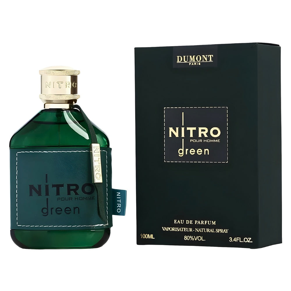Dumont Nitro Green Eau De Parfum – 3.4 oz / 100 ml