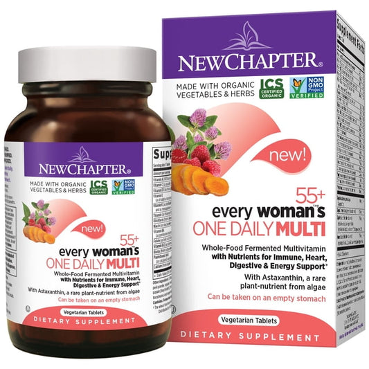 New Chapter Every Woman's One Daily Multivitamin 55+ 72 capsules