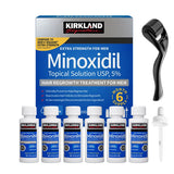 Kirkland Minoxidil 5% Hair Regrowth Solution Extra Strength Men 6 Month Supply