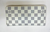 Louis Vuitton Damier Azur Zippy Wallet – Zip Around Long Wallet Purse | White