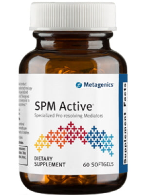 Metagenics SPM Active - Specialized Pro Resolving Mediators for Joint Comfort, Tissue Health & Minor Discomfort Relief - Non-GMO - Gluten Free - 60 Softgels