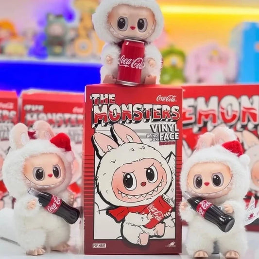Labubu Monsters Coca-Cola Vinyl Face Blind Box Set