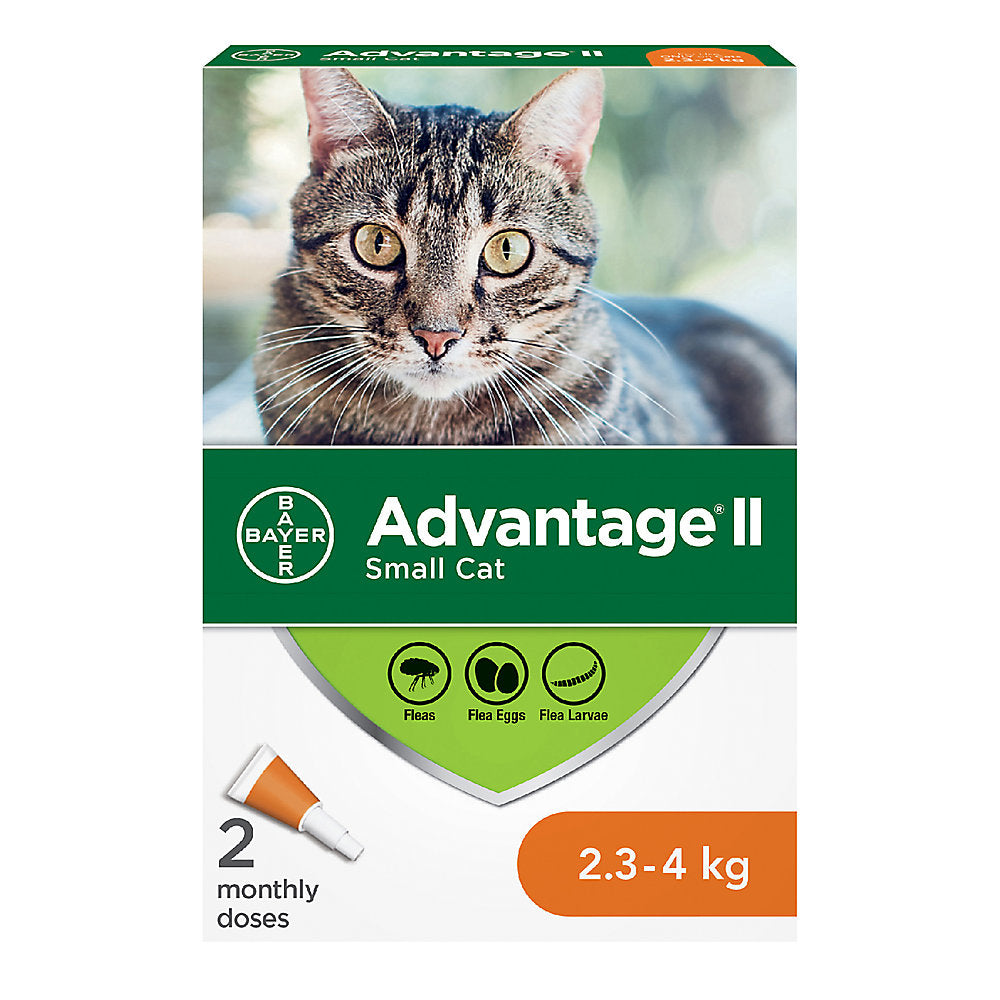 Advantage II Flea Treatment For Small Cats 5-9lbs 6 Doses