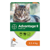 Advantage II Flea Treatment For Small Cats 5-9lbs 6 Doses