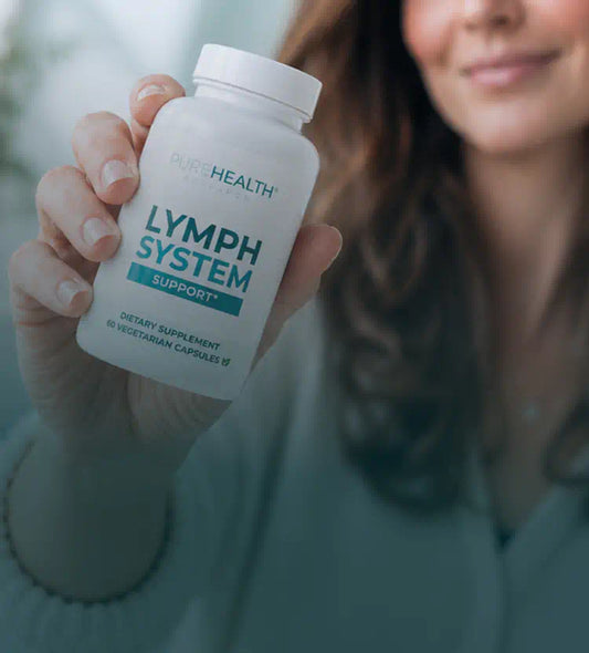 PureHealth Research Lymph System Capsules - Reduces swelling, lymphatic support 60 capsules