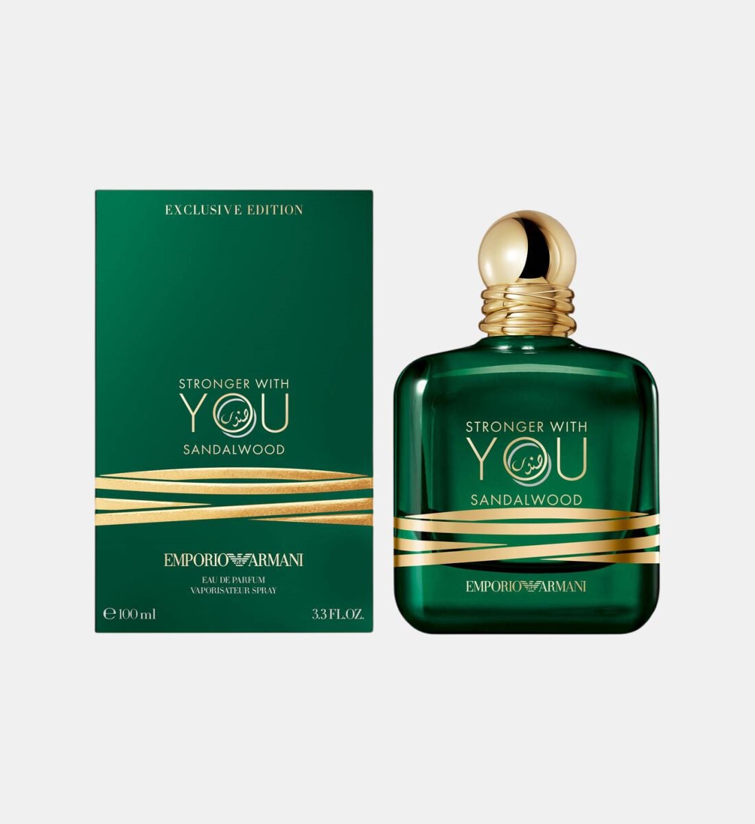 Emporio Armani Stronger With You Sandalwood – 3.4 oz / 100ml Eau de Parfum