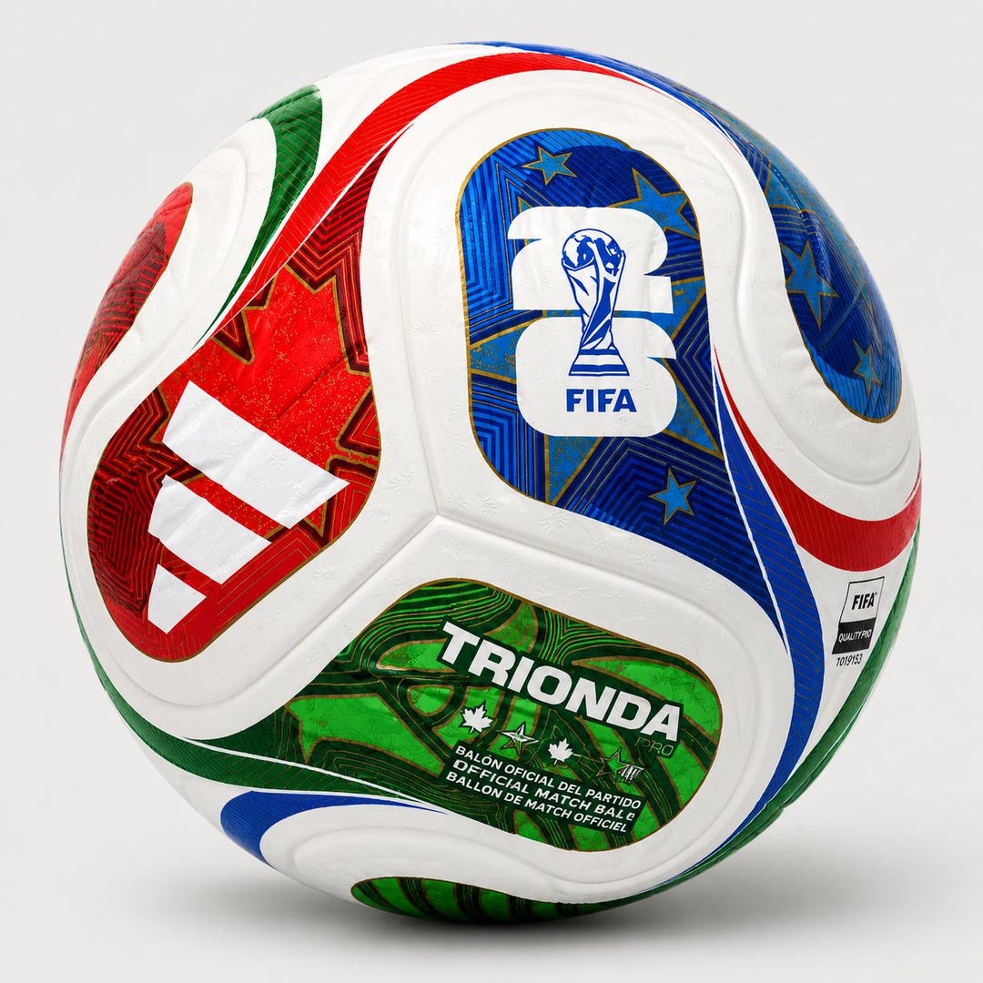 FIFA World Cup 2026/Trionda Pro Official Size 5 Match Soccer Ball USA