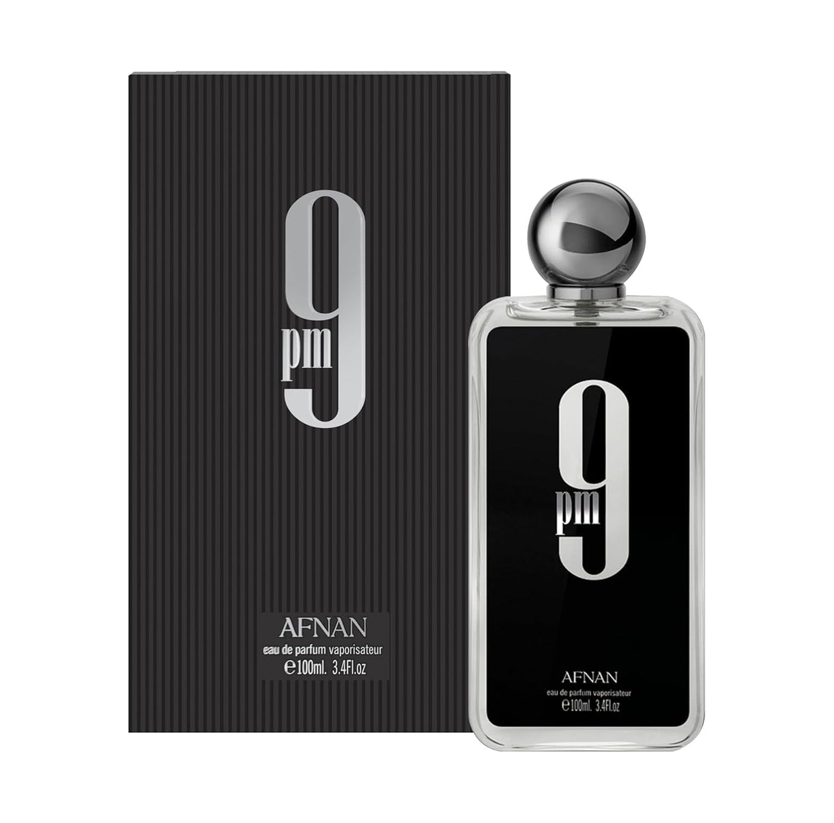 Afnan 9 PM For Men Eau De Parfum – 3.4 oz / 100 ml