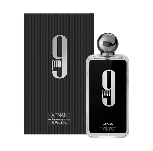 Afnan 9 PM For Men Eau De Parfum – 3.4 oz / 100 ml