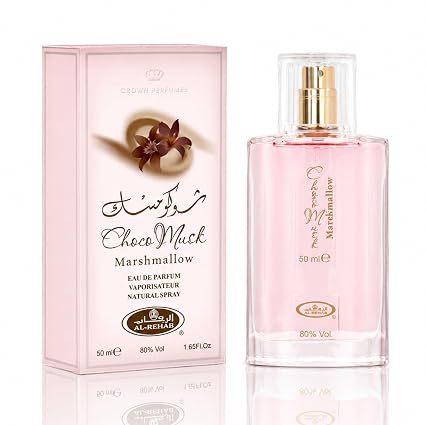 Al-Rehab Choco Musk Marshmallow Eau de Parfum Spray for Women – 1.7 oz / 50 ml