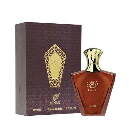 Afnan Turathi Brown for Men Eau de Parfum, 3.04 Fl. Oz – 3.04 oz / 90 ml