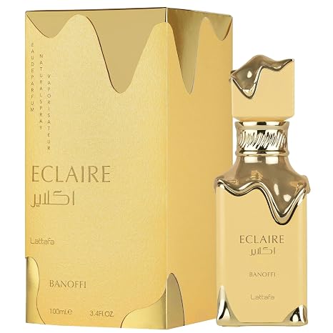 Lattafa Eclaire Banoffi for Women Eau de Parfum Spray – 3.40 oz / 100 ml