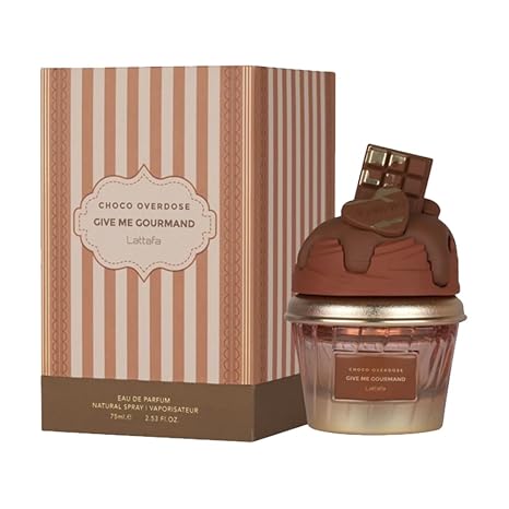 Lattafa Choco Overdose for Unisex Eau De Parfum Spray – 2.6 oz / 75 ml