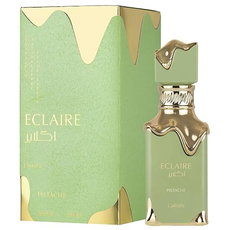 Lattafa Eclaire Pistache for Women Eau de Parfum Spray – 3.40 oz / 100 ml