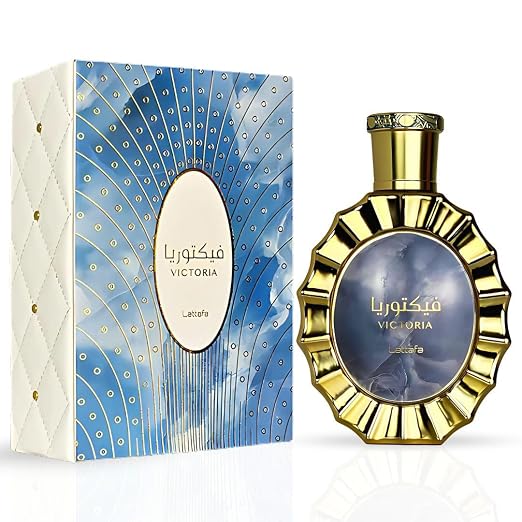 LattafaVictoria for Women Eau de Parfum Spray – 3.4 oz / 100 ml