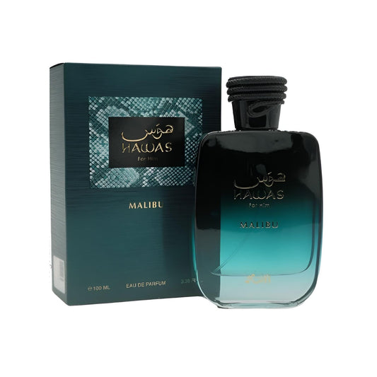 MISHAO Hawas MALIBU For Him - Eau de Parfum Spray hawas coloane for men – 3.4 oz / 100 ml