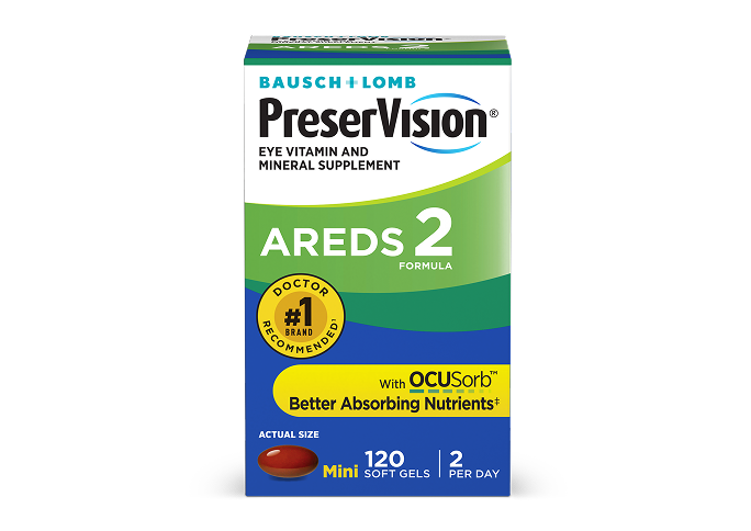 Preservision AREDS 2 / 210 Count Eye Vitamin Mini Soft gels