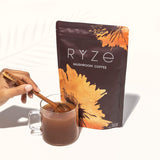 Ryze Mushroom Coffee Brown