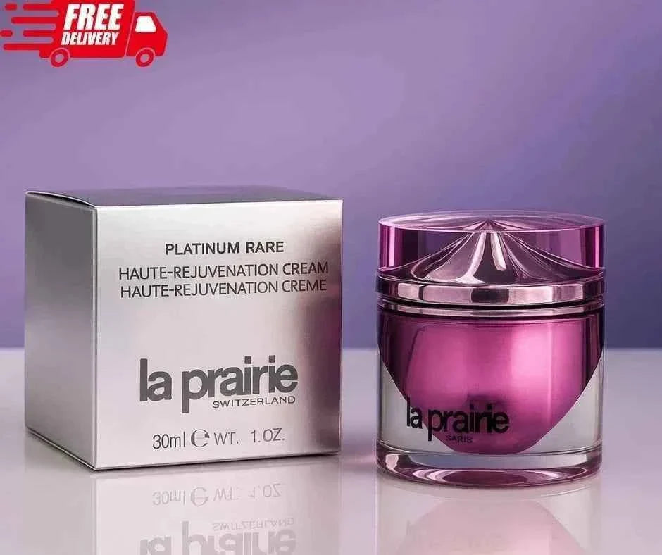 La Prairie Platinum Rare Haute-Rejuvenation Cream 30mL Luxury Anti-Aging Moisturizer New Sealed